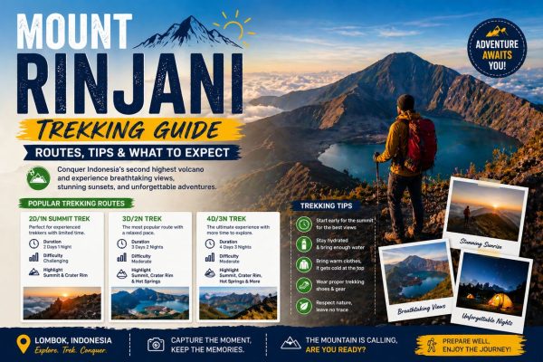 Mount Rinjani Trekking Guide Routes, Tips & What to Expect