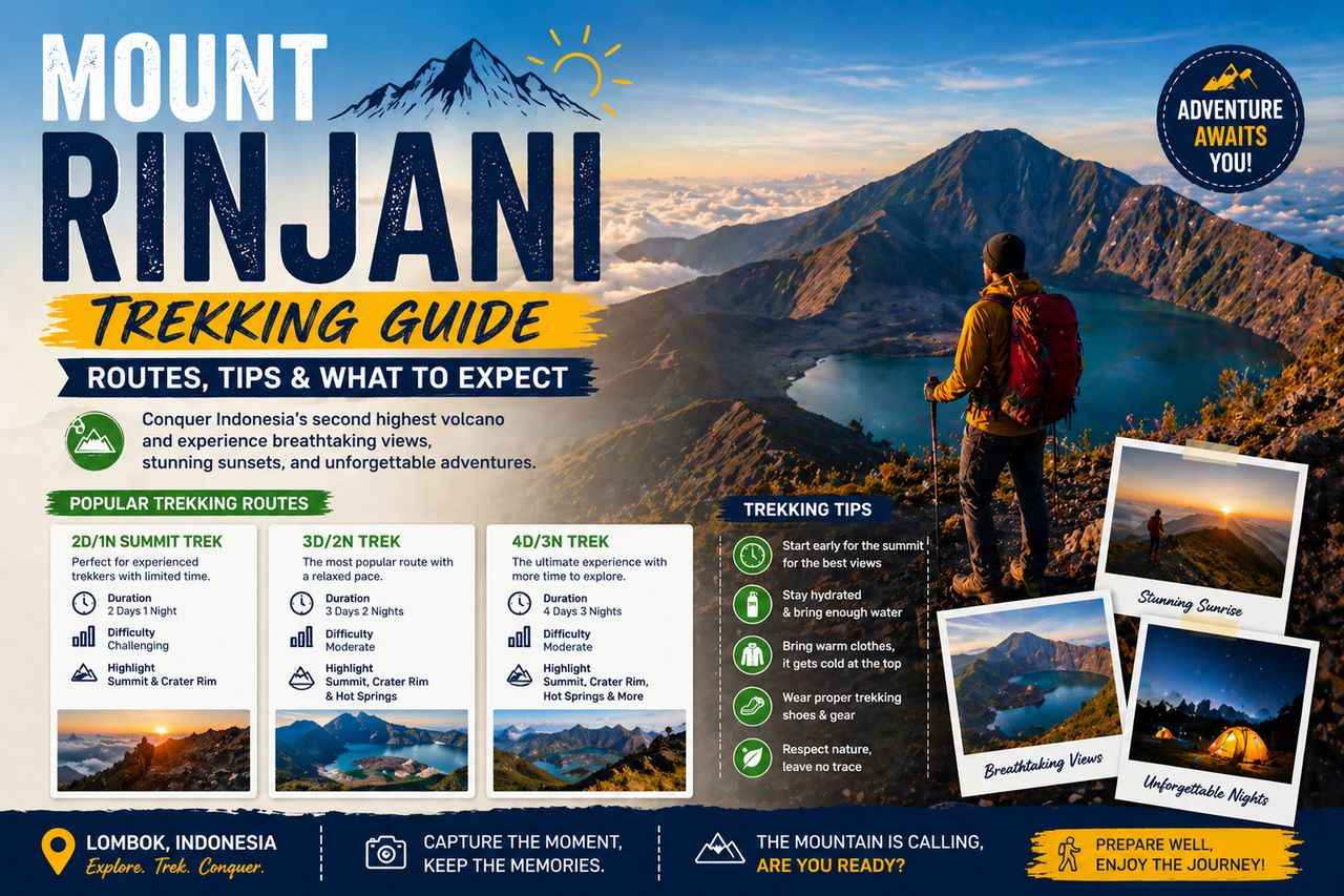Mount Rinjani Trekking Guide Routes, Tips & What to Expect
