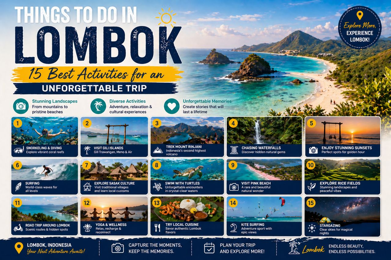 Things to Do in Lombok 15 Best Activities for an Unforgettable Trip