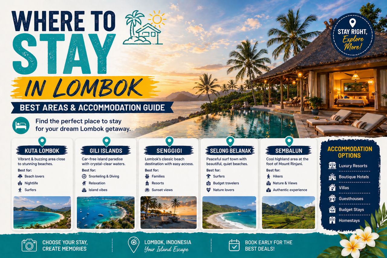 Where to Stay in Lombok Best Areas & Accommodation Guide